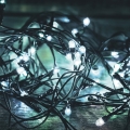 LED buiten kerstverlichting 500xLED/230V 8 functies 40 m IP44 koud wit