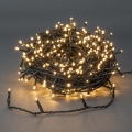 LED buiten kerstverlichting 720xLED/7 functies 57m IP44 warmwit