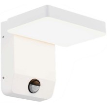 LED Buiten wall flexible lamp met sensor LED/17W/230V IP65 3000K wit