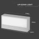 LED Buiten wandlamp 1xLED/9W/230V IP65 3000K