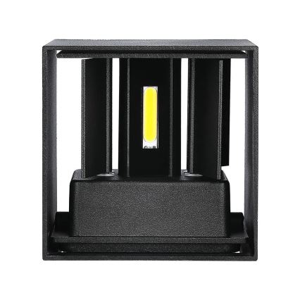 LED Buiten wandlamp LED/11W/230V 3000K IP65 zwart