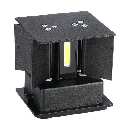 LED Buiten wandlamp LED/11W/230V 4000K IP65 zwart