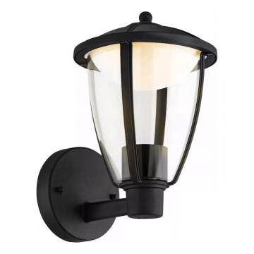 LED buiten wandlamp LED/6W/230V IP44 zwart