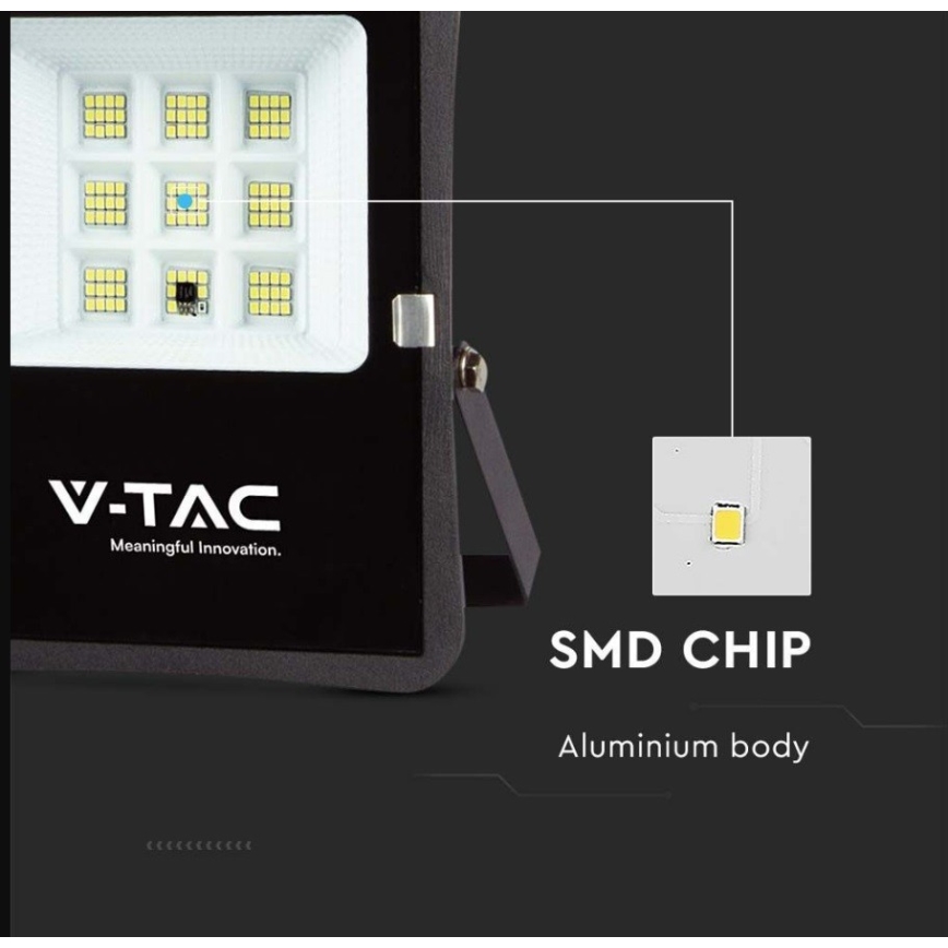 LED Buiten zonne-reflector LED/6W/3,2V 6400K IP65 4000 mAh + afstandsbediening