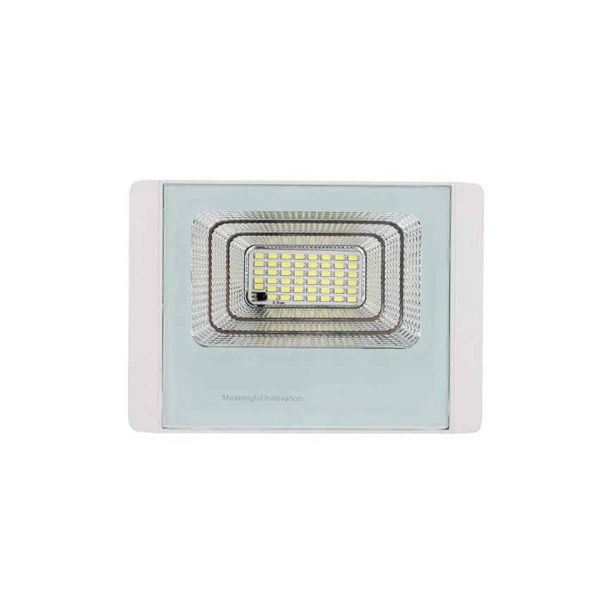 LED Buiten zonne-reflector LED/12W/3,2V IP65 4000K 5000 mAh + afstandsbediening