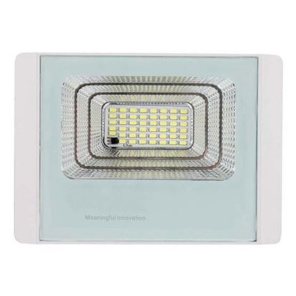 LED Buiten zonne-reflector LED/12W/3,2V IP65 6400K 20000 mAh + afstandsbediening
