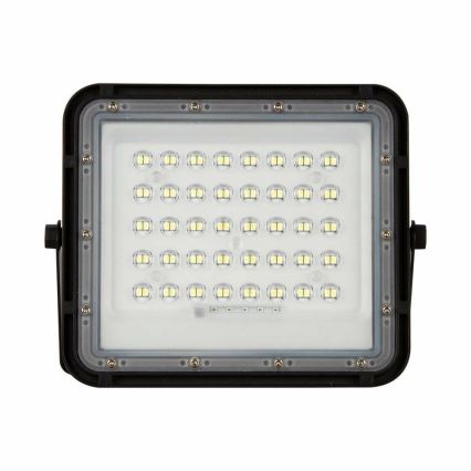 LED Buiten dimbaar zonne- Schijnwerper LED/10W/3,2V IP65 4000K zwart + afstandsbediening