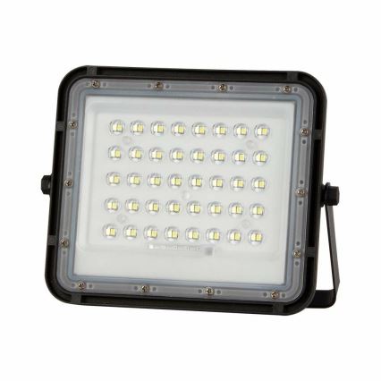 LED Buiten dimbaar zonne- Schijnwerper LED/10W/3,2V IP65 4000K zwart + afstandsbediening