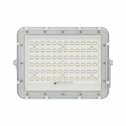 LED Buiten dimbaar zonne- Schijnwerper LED/15W/3,2V IP65 4000K wit + afstandsbediening