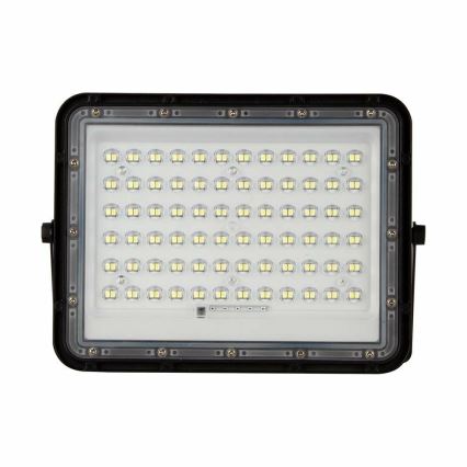 LED Buiten dimbaar zonne- Schijnwerper LED/15W/3,2V IP65 4000K zwart + afstandsbediening