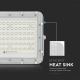 LED Buiten dimbaar zonne- Schijnwerper LED/15W/3,2V IP65 6400K wit + afstandsbediening