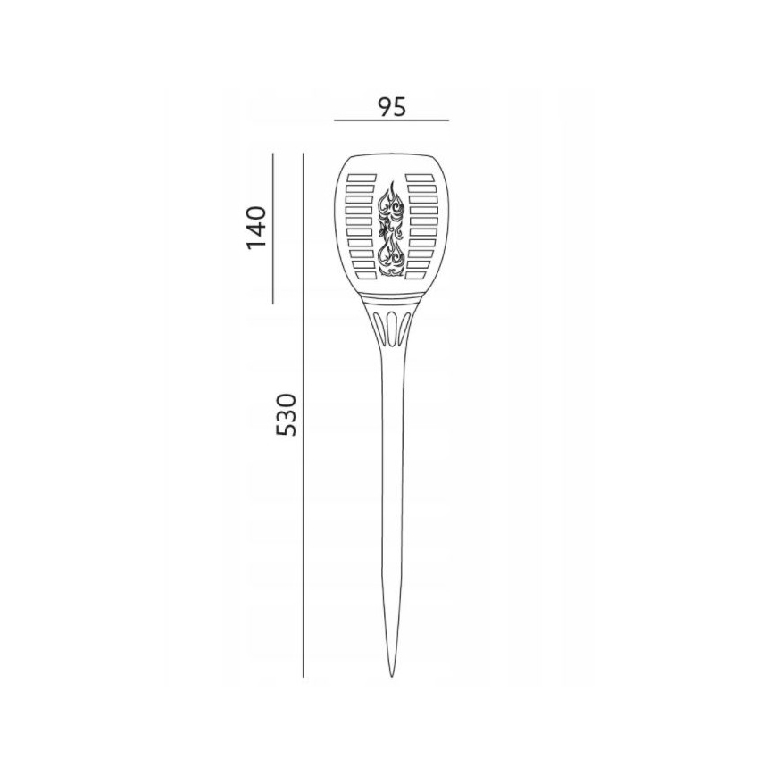 LED Buiten zonne-licht SPARKLE LED/0,12W/1,2V IP44 300 mAh