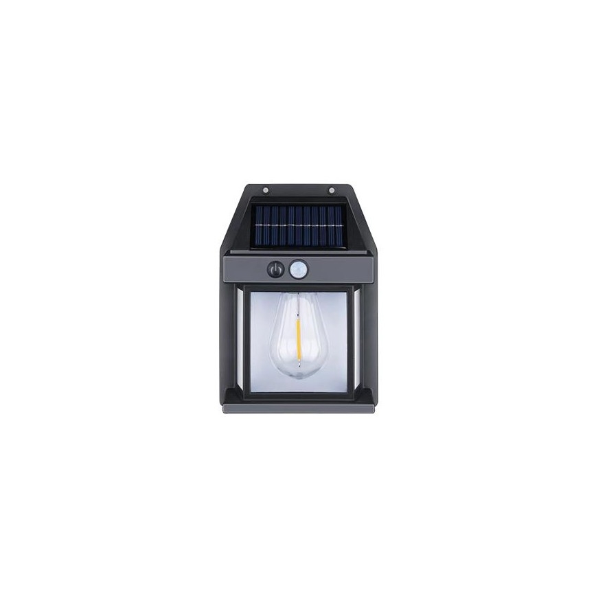 LED Buiten zonne- wandlamp met sensor LED/1W/230V 1200mAh IP65