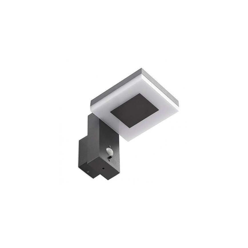 LED Buiten zonne- wandlamp met sensor LED/5,5W/3,7V 3000K IP54