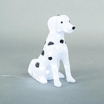 LED Buitendecoratie LED/3,6W/230V IP44 koud wit dalmatierpatroon