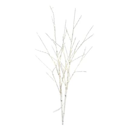 LED buitenkerstdecoratie 100xLED/3xAA warm wit IP44