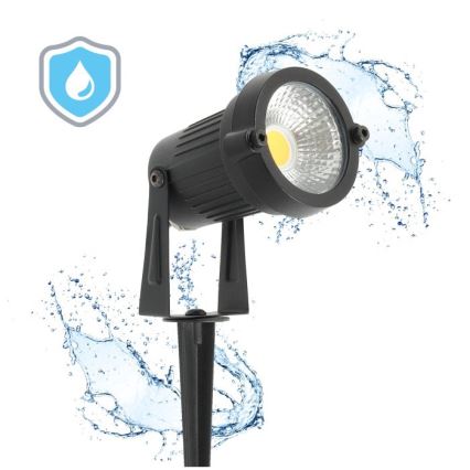 LED buitenlamp BLAKE LED/5W/230V 4000K IP65 zwart