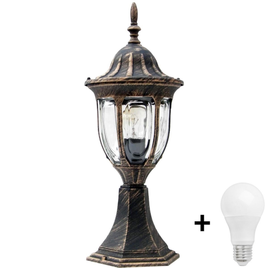 LED buitenlamp FLORENCJA 1xE27/10W/230V IP43