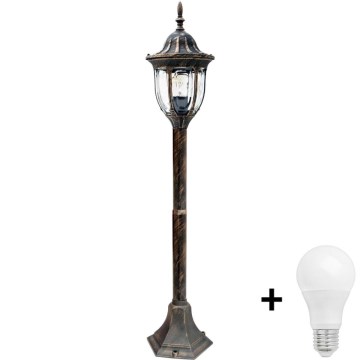 LED buitenlamp FLORENCJA 1xE27/10W/230V IP43