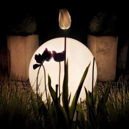 LED buitenlamp GLOBO 1xE27/11W/230V Ø 30 cm IP44