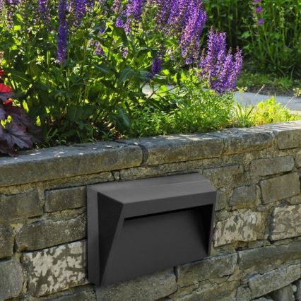 LED Buitenlamp voor trappen HOLDEN LED/1,6W/230V IP65 antraciet