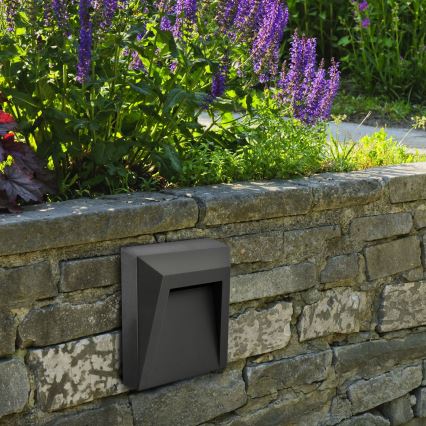 LED Buitenlamp voor trappen HOLDEN LED/1W/230V IP65 antraciet