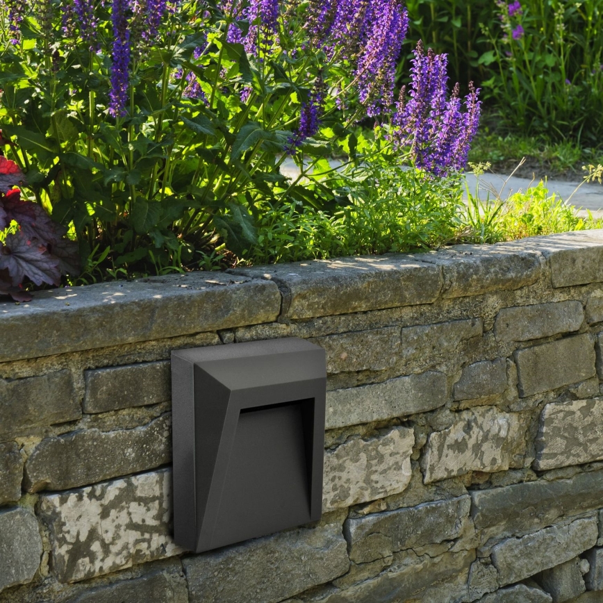 LED Buitenlamp voor trappen HOLDEN LED/1W/230V IP65 antraciet