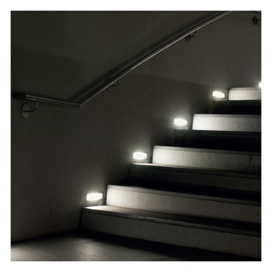 LED Buitenlamp INDEX 1x12LED/1W/230V IP54