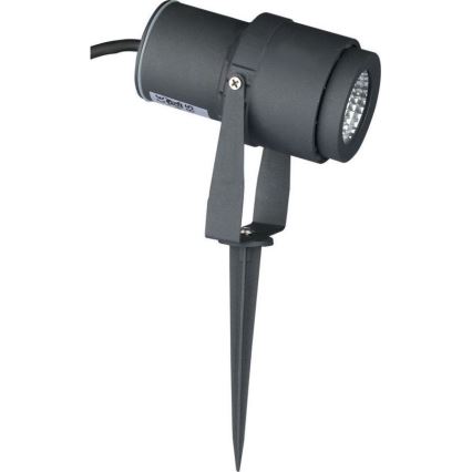 LED Buitenlamp LED/12W/100-240V IP65 3000K grijs