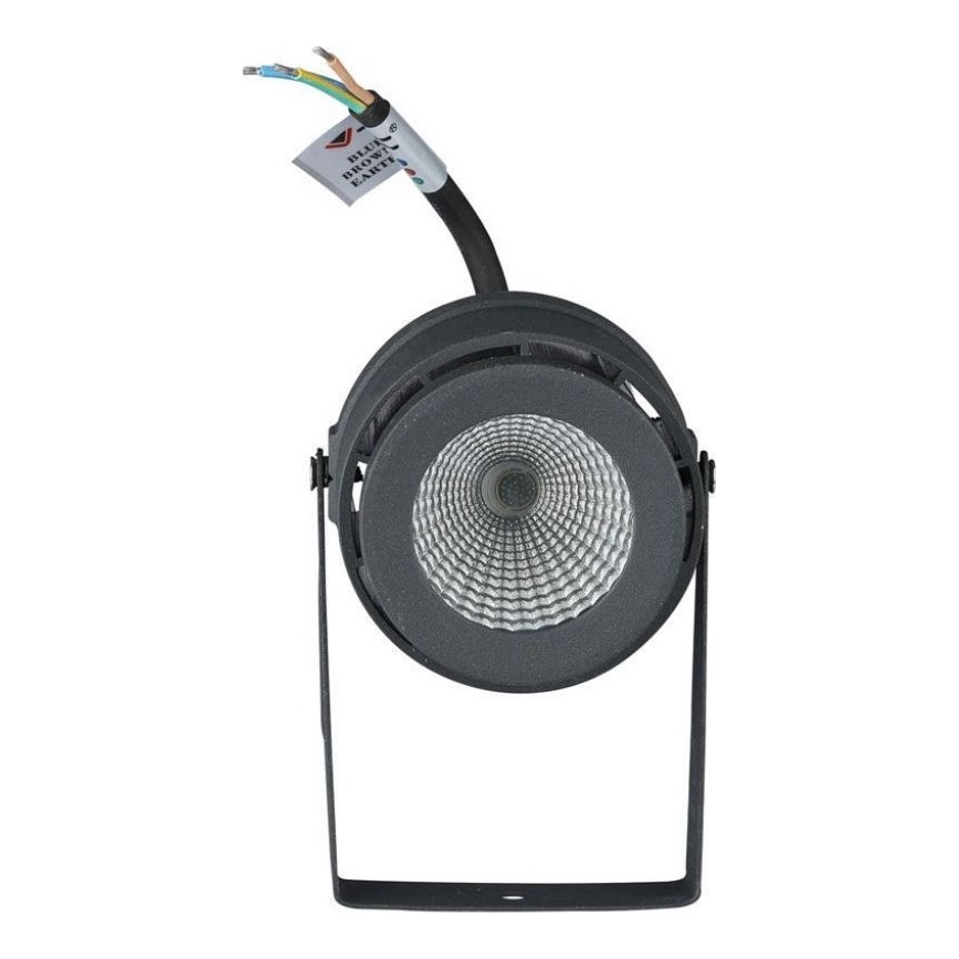 LED Buitenlamp LED/12W/100-240V IP65 3000K grijs