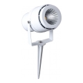 LED Buitenlamp LED/12W/100-240V IP65 wit - groen licht