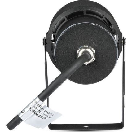LED Buitenlamp LED/12W/100-240V IP65 zwart - groen licht