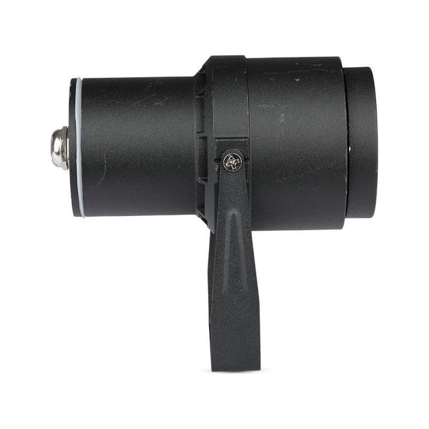 LED Buitenlamp LED/12W/100-240V IP65 zwart - groen licht