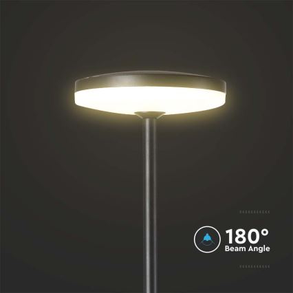 LED Buitenlamp LED/12W/230V 3000K IP65 antraciet