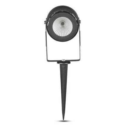 LED Buitenlamp LED/12W/230V 3000K zwart IP65