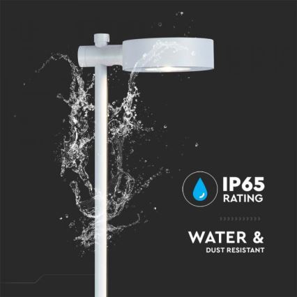 LED buitenlamp LED/7W/230V 3000K IP65 wit 102 cm