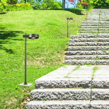 LED buitenlamp LED/7W/230V 3000K IP65 zwart 102 cm