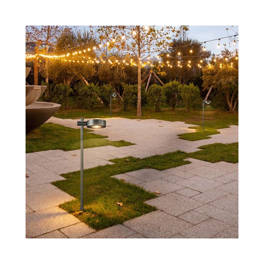 LED buitenlamp LED/7W/230V 3000K IP65 zwart