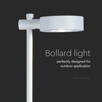 LED buitenlamp LED/7W/230V 4000K IP65 wit