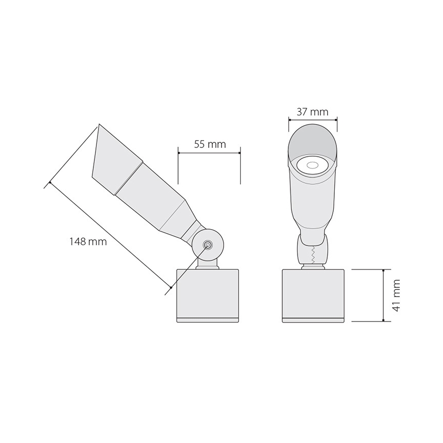 LED Buitenlamp OKO 1xLED/1W/350mA IP54