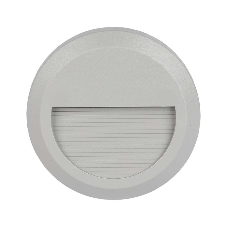 LED Buitenverlichting voor trappen LED/2W/230V IP65 3000K grijs