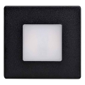 LED buitenlamp voor trappen LED/1,7W/230V 3000/4000/6000K IP54 zwart