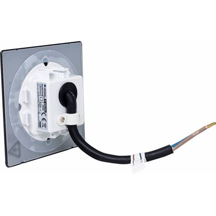 LED buitenlamp voor trappen LED/1,7W/230V 3000/4000/6000K IP54 zwart