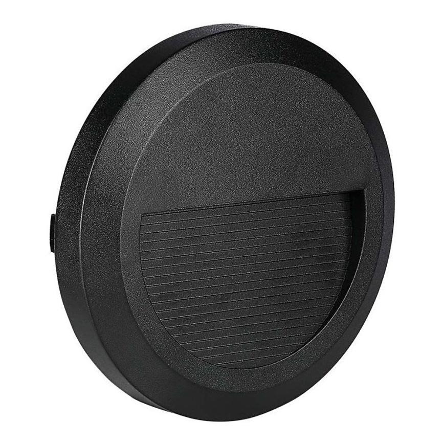 LED Buitenlamp voor trappen LED/2W/230V IP65 3000K zwart