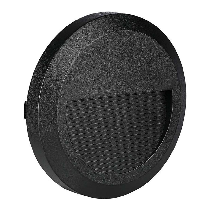 LED Buitenlamp voor trappen LED/2W/230V IP65 4000K zwart