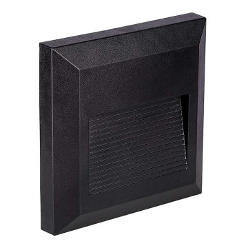 LED Buitenlamp voor trappen LED/2W/230V IP65 4000K zwart