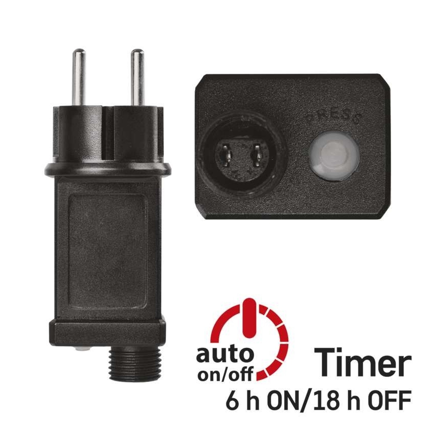 LED buitenlichtsnoer 100xLED/15m IP44 koel wit