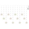 LED buitenlichtsnoer 120xLED 3xAA 1,7 m IP44 warm wit