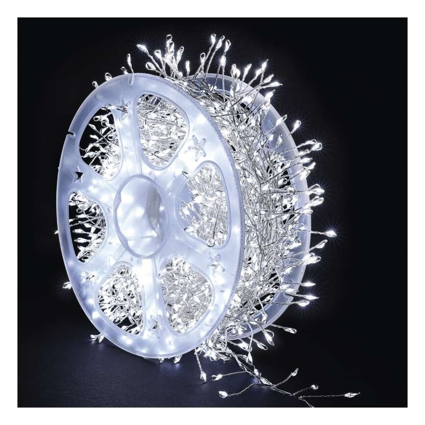 LED buitenlichtsnoer 1440xLED/8 functies 14,4m IP44 koud wit