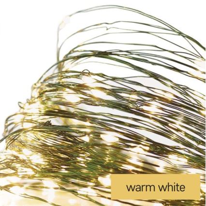 LED buitenlichtsnoer 40xLED/9m IP44 warm wit